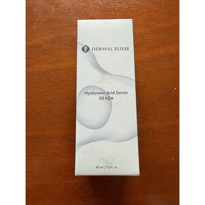 Dermal Elixir Skincare Hyaluronic Acid Serum 40ml 50 kDA Anti-Aging Hydrating